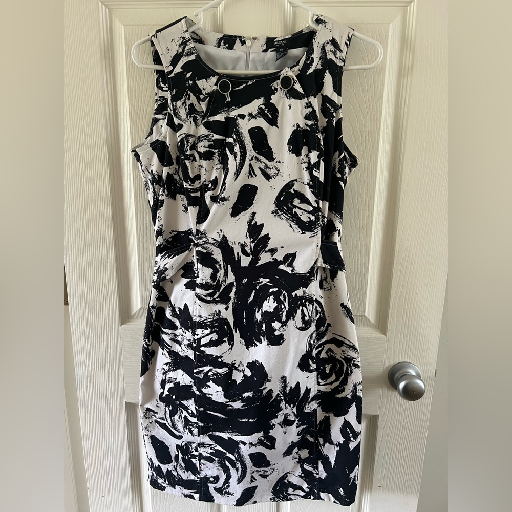💐Host Pick💐Alfani black and white dress